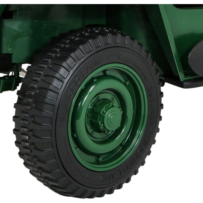 Дитяча акумуляторна військова машинка Retro Strong Military