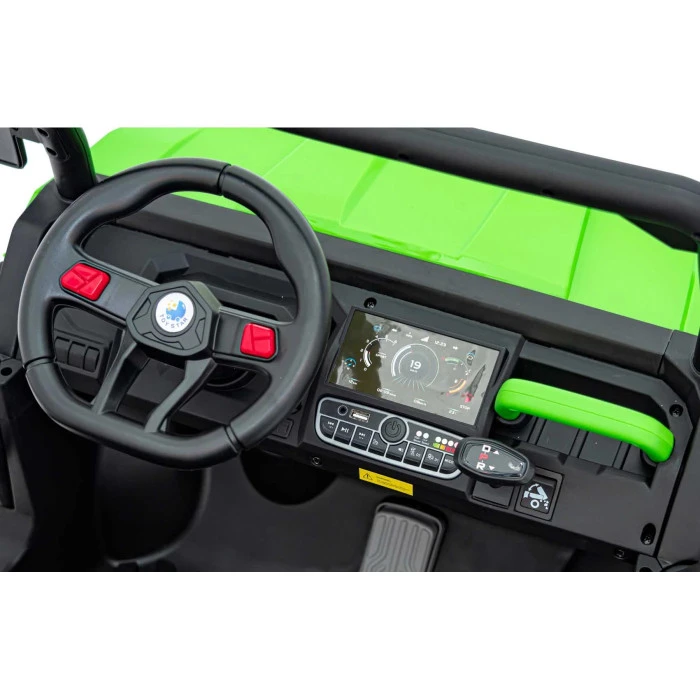 Детский аккумуляторный грузовик фермерский Speed 900 Зеленый