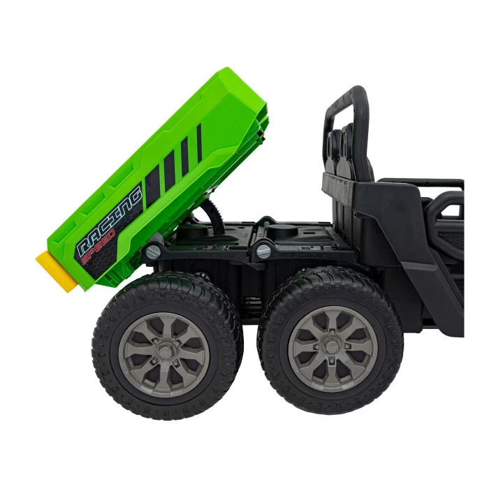 Детский аккумуляторный грузовик фермерский Speed 900 Зеленый