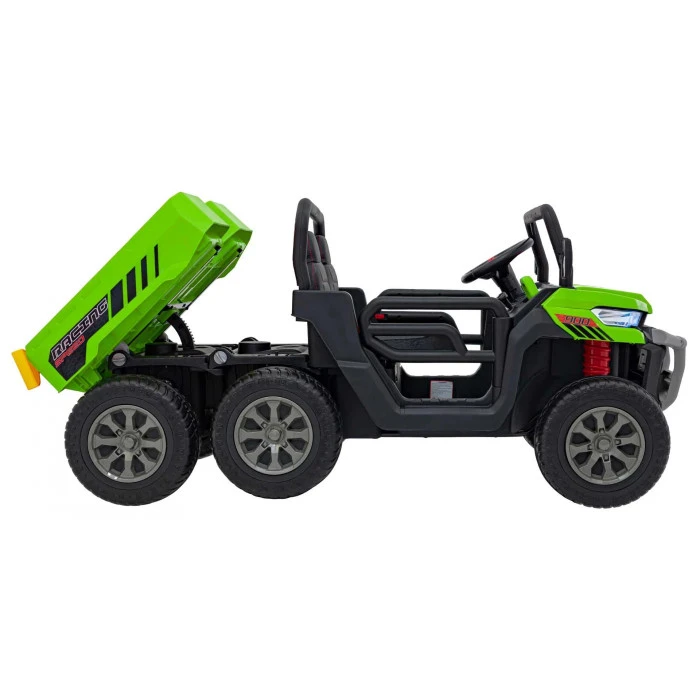 Детский аккумуляторный грузовик фермерский Speed 900 Зеленый