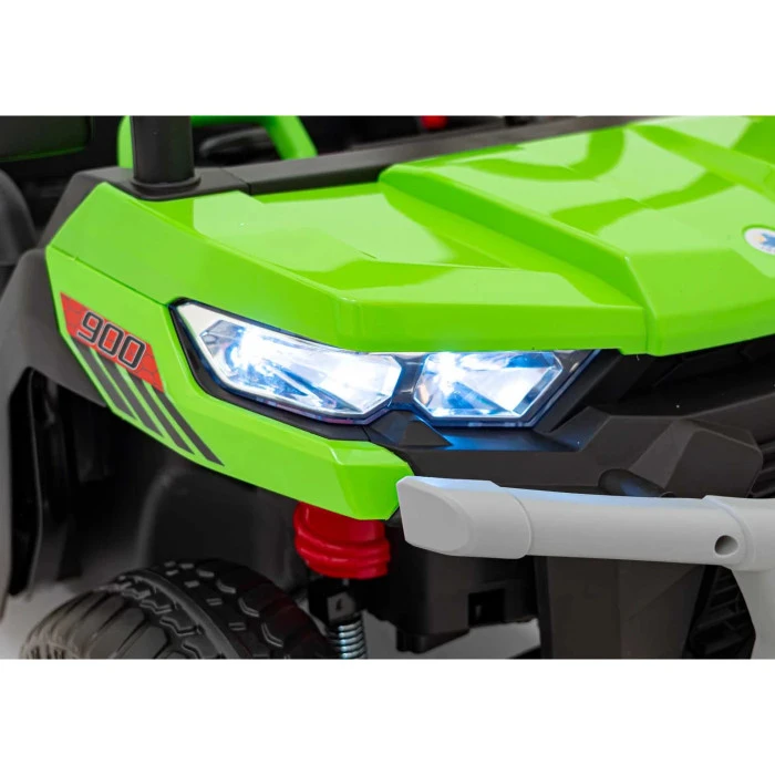 Детский аккумуляторный грузовик фермерский Speed 900 Зеленый