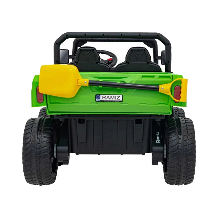 Детский аккумуляторный грузовик фермерский Speed 900 Зеленый