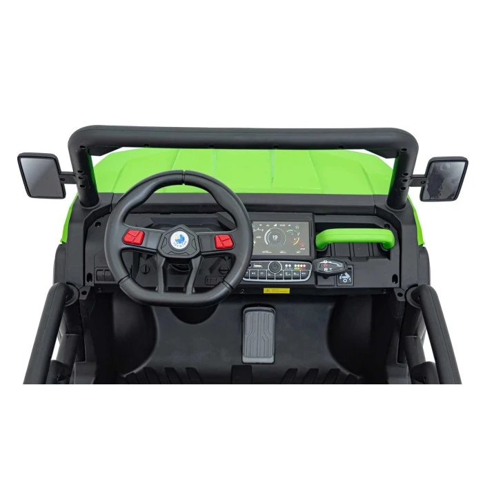 Детский аккумуляторный грузовик фермерский Speed 900 Зеленый