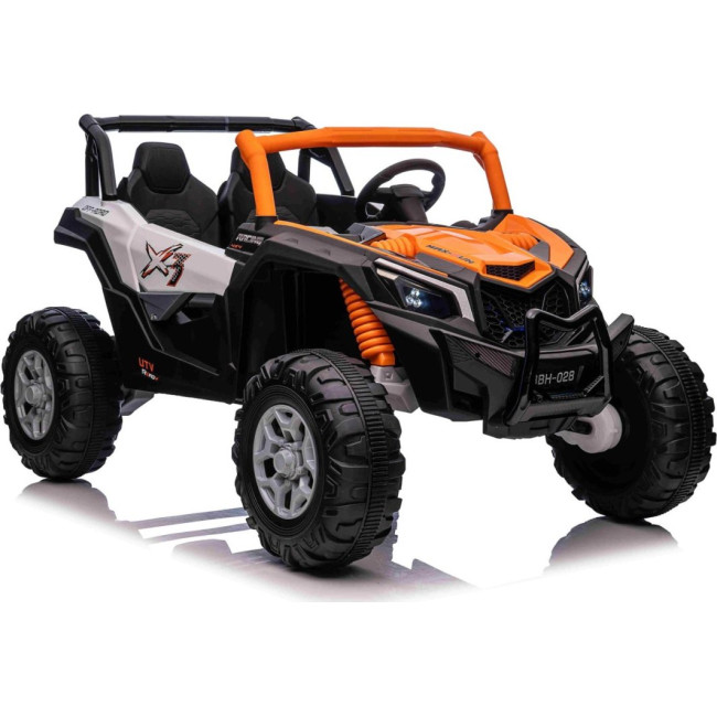 Детский аккумуляторный квадроцикл UTV X3 Off-Road оранжевый