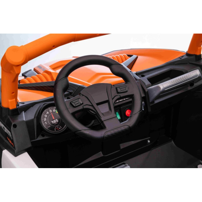 Детский аккумуляторный квадроцикл UTV X3 Off-Road оранжевый
