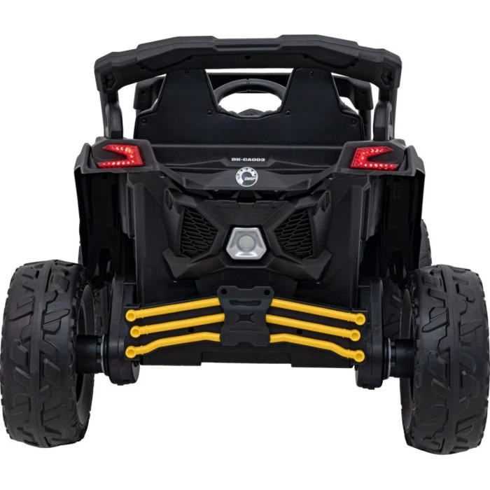 Детский аккумуляторный квадроцикл CAN-AM Maverick Желтый