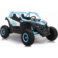 Дитяча акумуляторна машинка Баггі SR SUPER 66 Блакитна