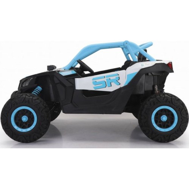 Дитяча акумуляторна машинка Баггі SR SUPER 66 Блакитна