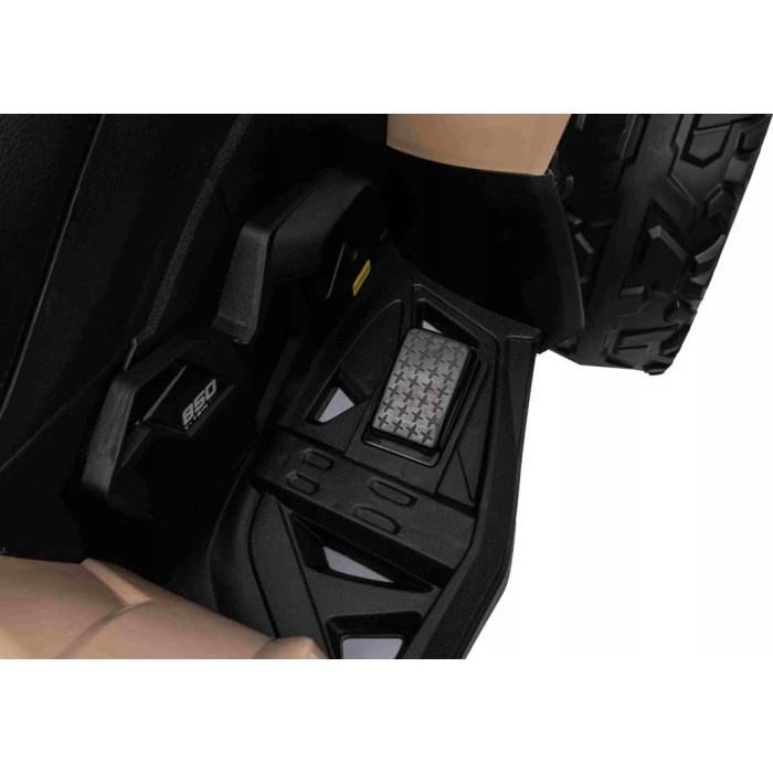 Дитячий акумуляторний квадроцикл Maverick Quad Коричневий