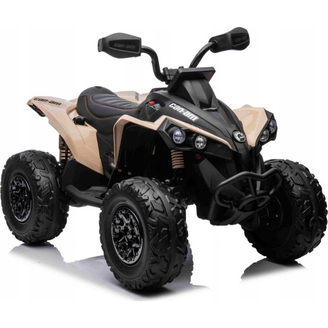 Детский аккумуляторный квадроцикл Maverick Quad Коричневый