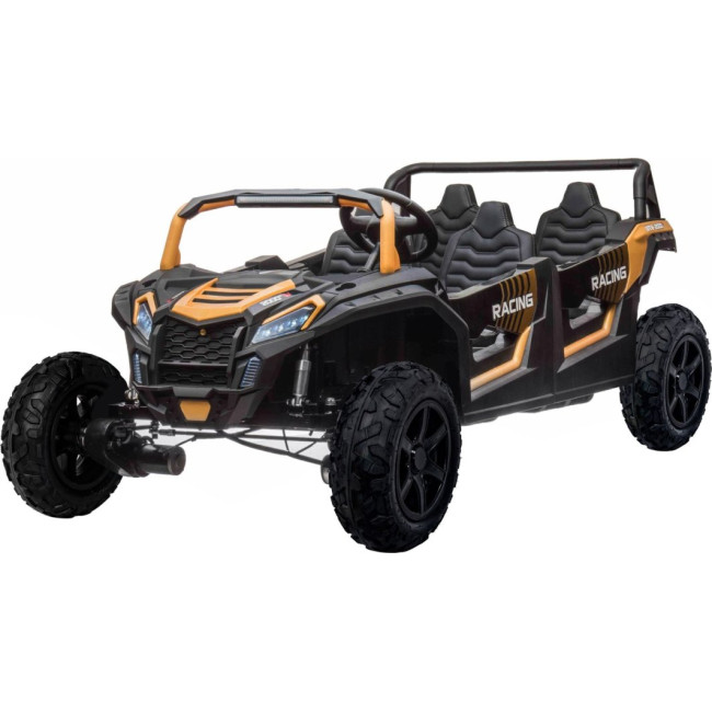 Детская аккумуляторная машинка Багги ATV RACING UTV2000 с литий-ионным аккумулятором, оранжевая