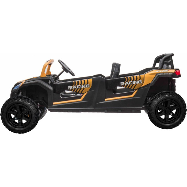 Детская аккумуляторная машинка Багги ATV RACING UTV2000 с литий-ионным аккумулятором, оранжевая