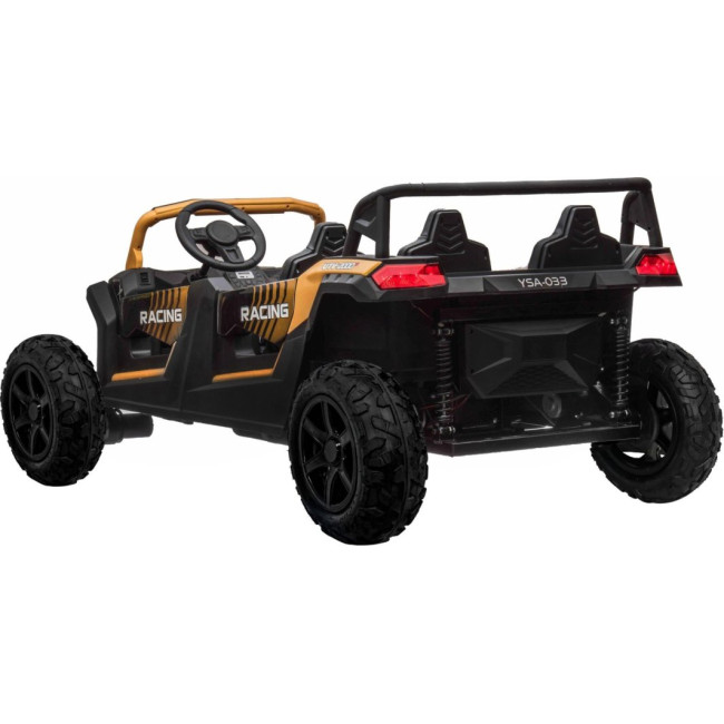 Детская аккумуляторная машинка Багги ATV RACING UTV2000 с литий-ионным аккумулятором, оранжевая