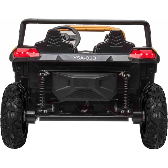 Детская аккумуляторная машинка Багги ATV RACING UTV2000 с литий-ионным аккумулятором, оранжевая