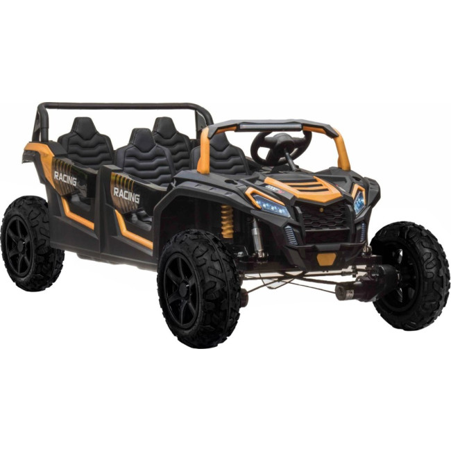 Детская аккумуляторная машинка Багги ATV RACING UTV2000 с литий-ионным аккумулятором, оранжевая