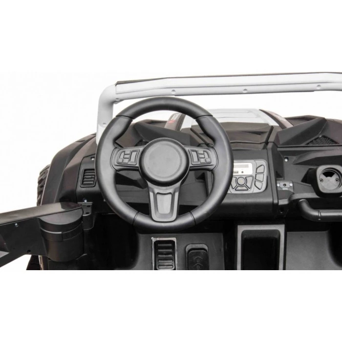 Детская аккумуляторная машинка Багги ATV RACING UTV2000 с литий-ионным аккумулятором, оранжевая