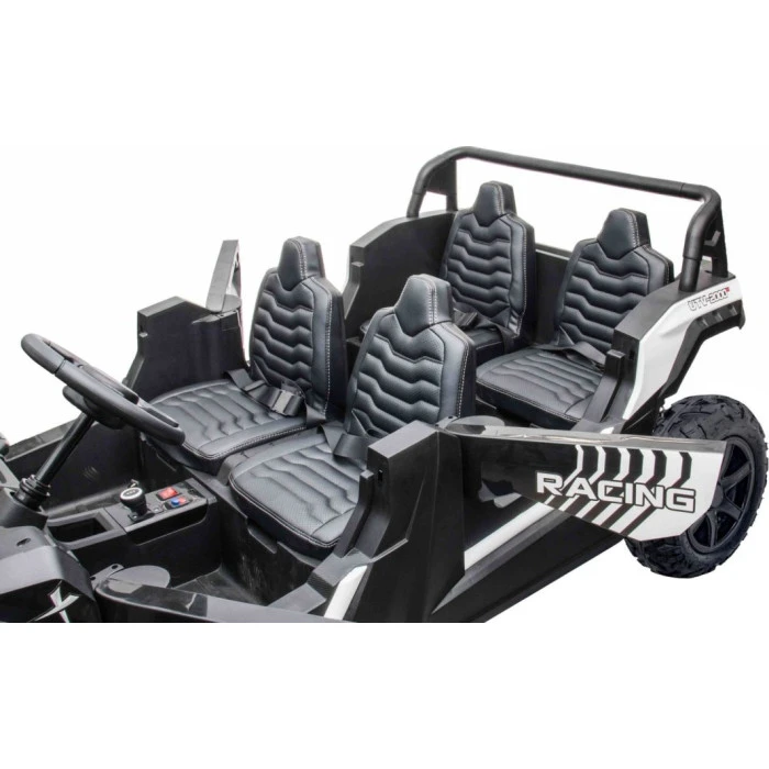 Детская аккумуляторная машинка Багги ATV RACING UTV2000 с литий-ионным аккумулятором, оранжевая