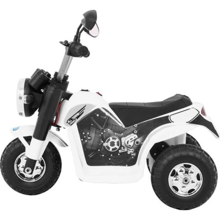 Дитячий акумуляторний мотоцикл RAMIZ MiniBike білий
