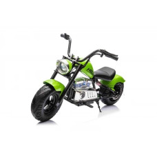 Детский аккумуляторный мотоцикл Chopper Warrior Зеленый