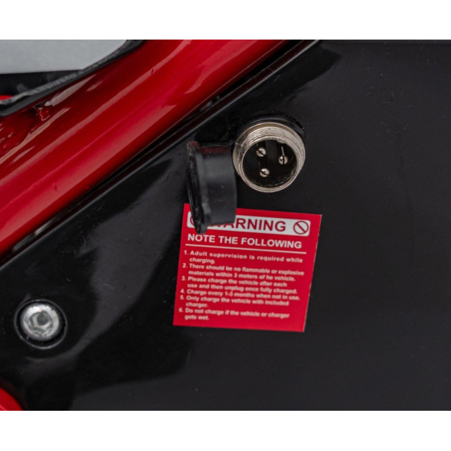 Детский аккумуляторный мотоцикл RENEGADE 50R Красный
