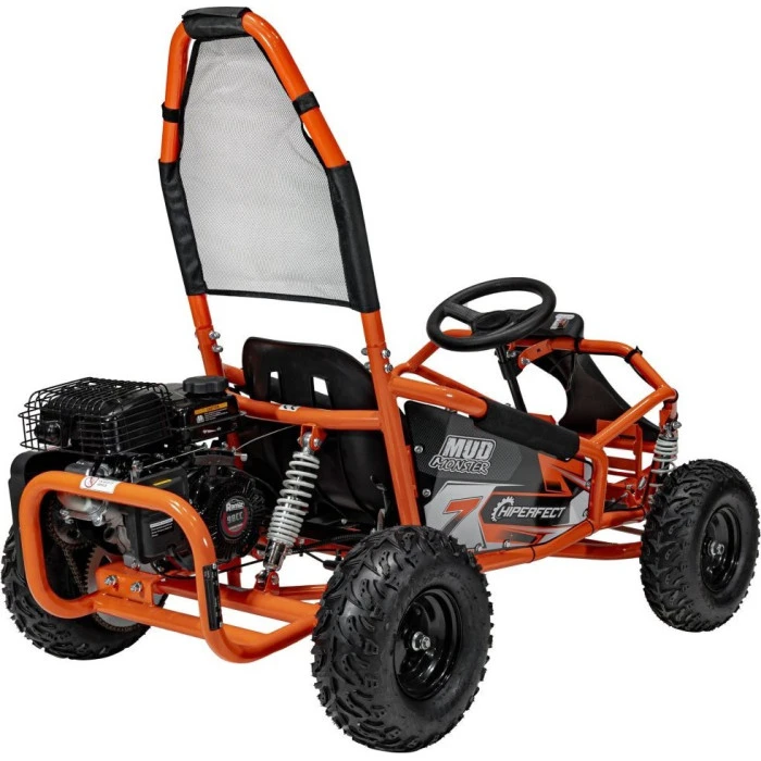 Детский аккумуляторный картинг Gokart MUD MONSTER Оранжевый