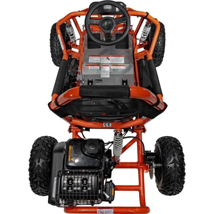 Детский аккумуляторный картинг Gokart MUD MONSTER Оранжевый