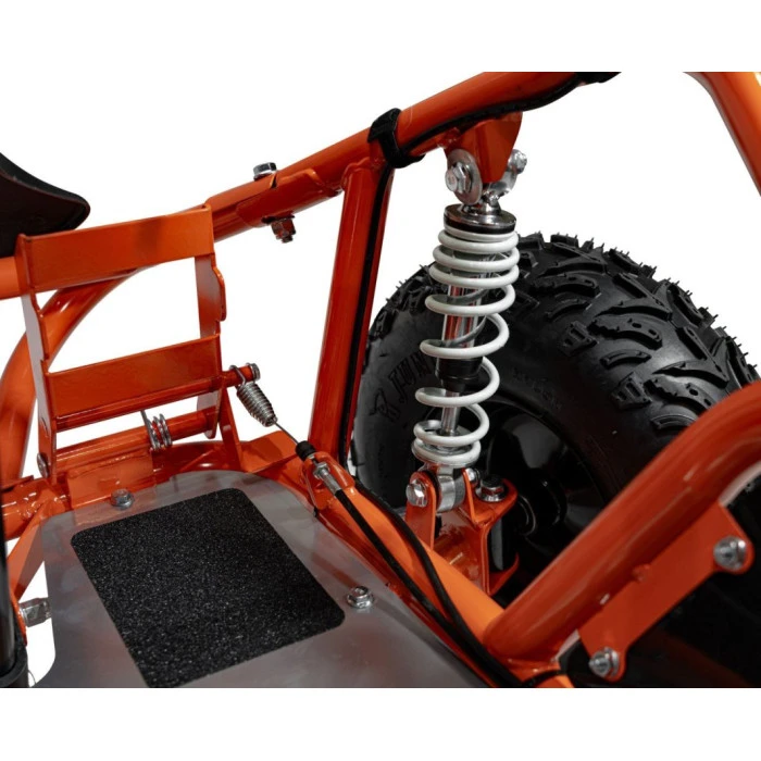 Детский аккумуляторный картинг Gokart MUD MONSTER Оранжевый