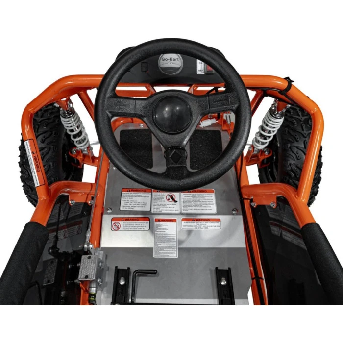 Детский аккумуляторный картинг Gokart MUD MONSTER Оранжевый