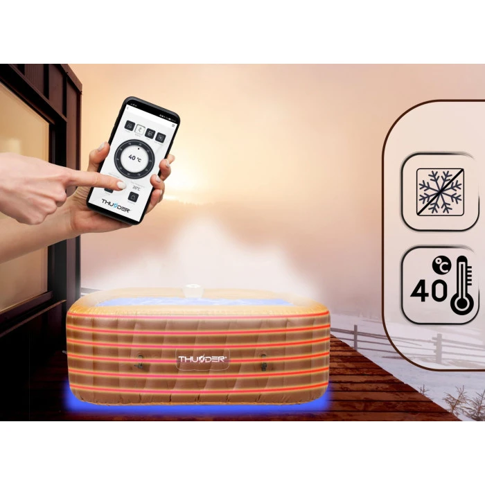 Джакузі-SPA надувне Thunder BREVE 6-місне