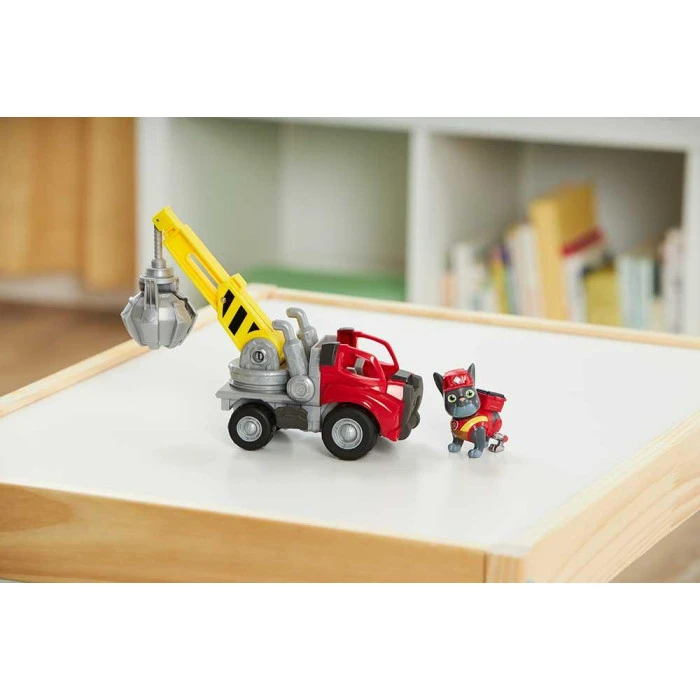 Машинка детская Spin Master Базовый строительный автомобиль с фигуркой Заряда "Щенячий патруль"