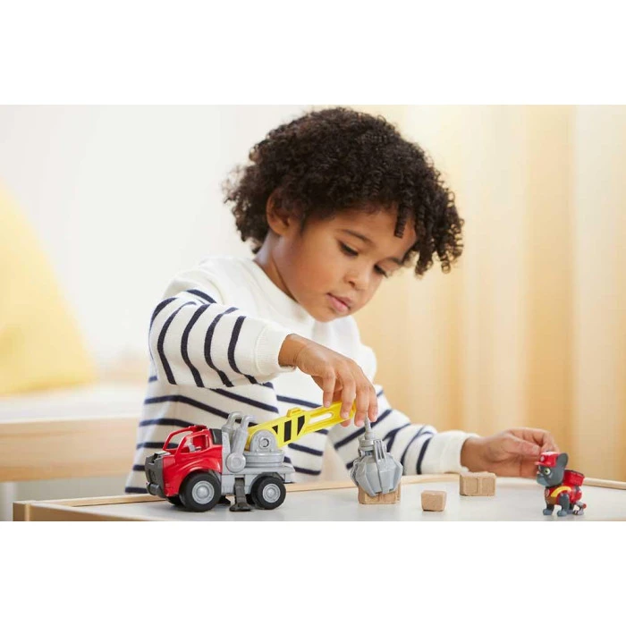 Машинка детская Spin Master Базовый строительный автомобиль с фигуркой Заряда "Щенячий патруль"