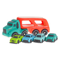 Эвакуатор + 4 машинки БИОпластик детский 18м+