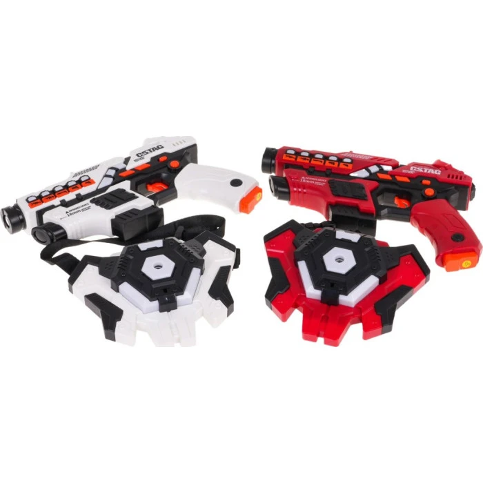 Детский набор лазерных пистолетов + щиты с функцией дыма ZMI.BB8913F