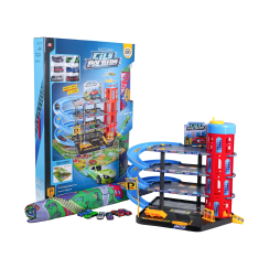 Детский игрушечный паркинг Ramiz 981-18 + коврик