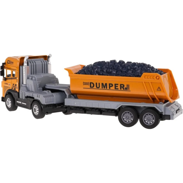 Будівельний самоскид зі світловою та звуковою функцією ZAU.KLX800-242