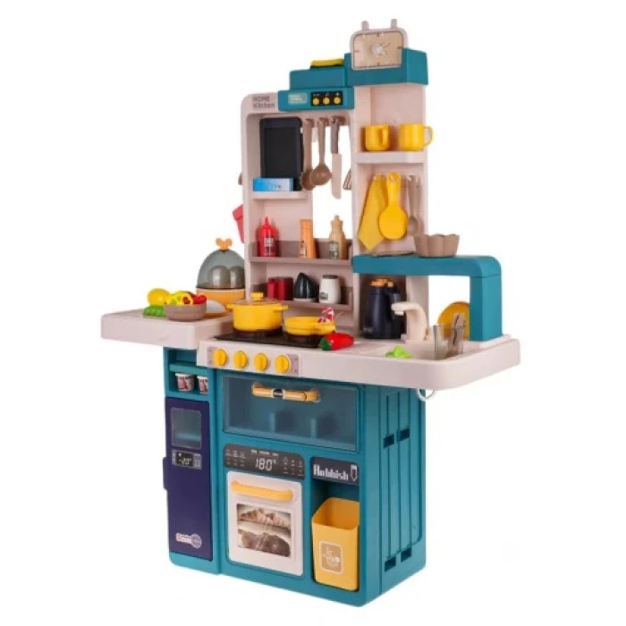 Детская кухня со светом и звуком 78 шт. Синий