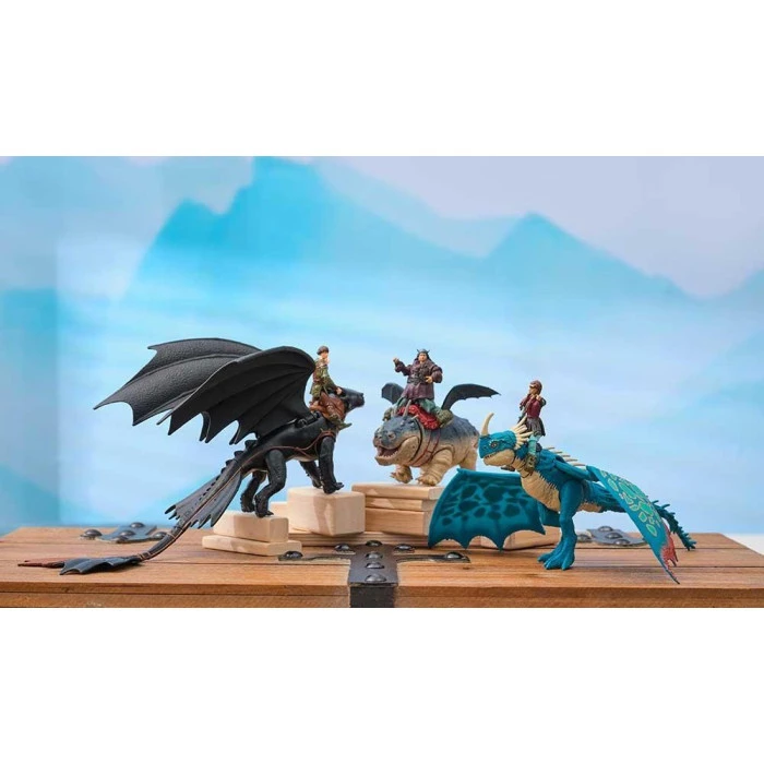 Фигурки Spin Master Дракон Смертельный Верть и всадник Астрид, "Как обуздать дракона"