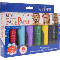 Детский набор для росписи лица, краски 6 цветов Ramiz ZDZ.8813A