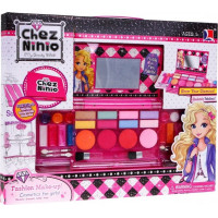Детский набор косметики Красочный макияж 5+ Розовая палитра + аксессуары