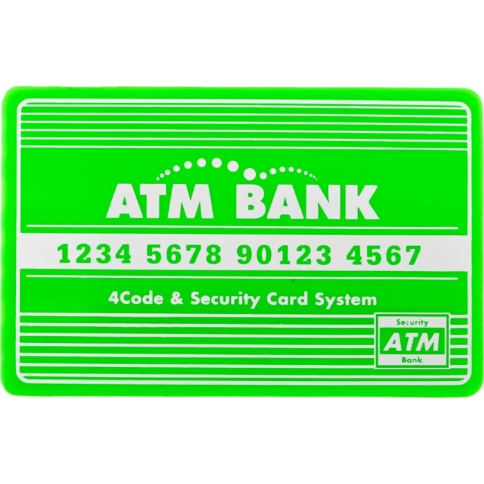 Детская копилка банкомат 3+ зеленый Интерактивные функции + карта банкомата