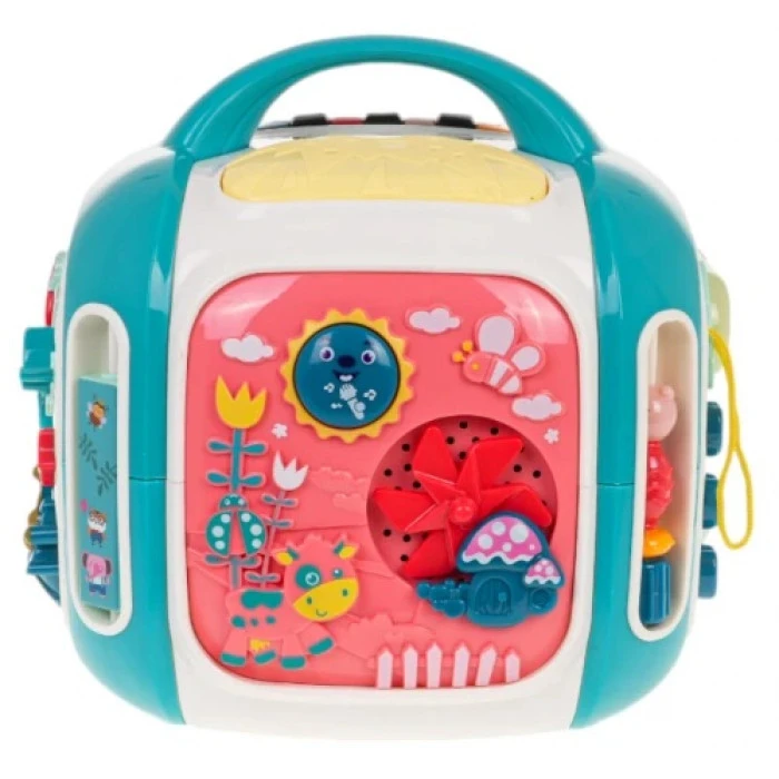 Дитячий інтерактивний бокс блакитний ZDN.CY-7068B.NIE