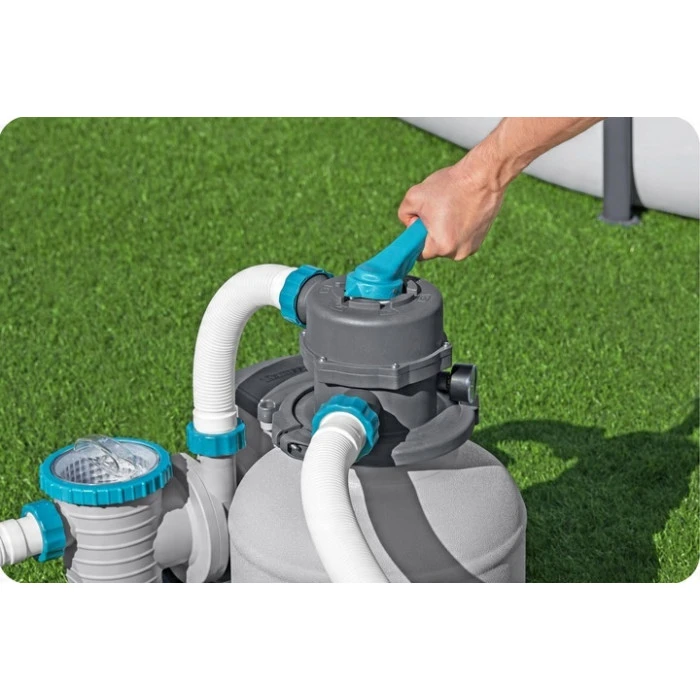 Насос с песчаным фильтром Bestway 58499 8327 л/ч и фильтровальными шариками