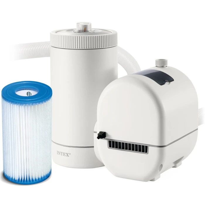 Насос для фильтрации бассейна INTEX 26634 9463 л/ч + картридж, шланги и фитинги.