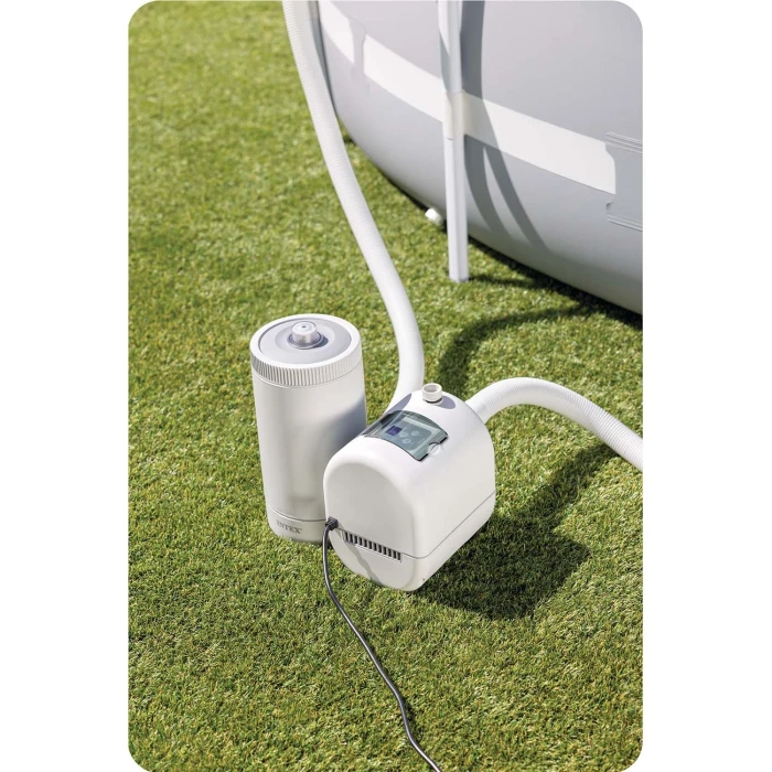 Насос для фильтрации бассейна INTEX 26634 9463 л/ч + картридж, шланги и фитинги.