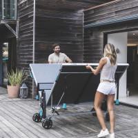 Стол теннисный Cornilleau 300X OUTDOOR, серый