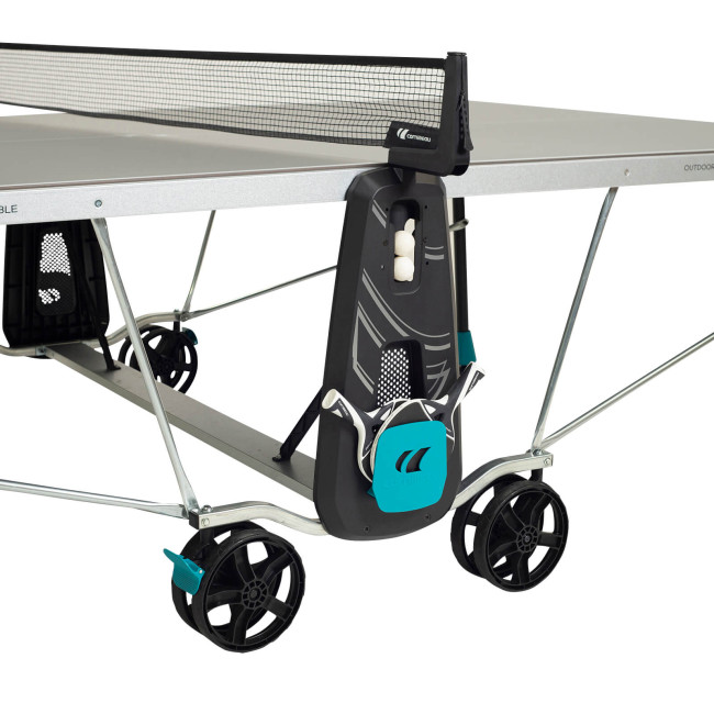 Стол теннисный Cornilleau 300X OUTDOOR, серый