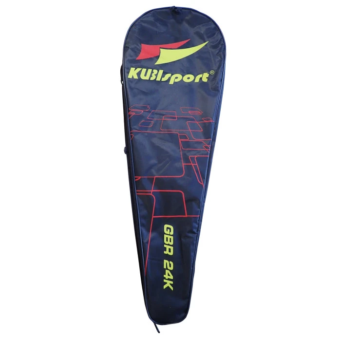 Ракетки для бадминта KUBISPORT 05-GBR24K, черно-красные.