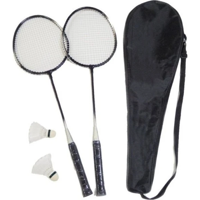 Ракетки для бадминтона Master Fight 2 Alu, черные.