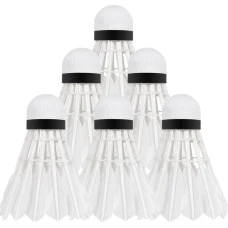 Воланы для бадминтона перья Rebel Active RBA-4103, 6 шт