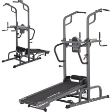 Беговая дорожка магнитная с турником InSPORTline Tongu